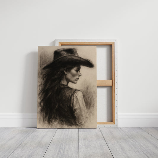 Cowgirl in Charcoal