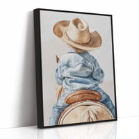 Outlaw's Last Stand - Dramatic Gunslinger on Horseback