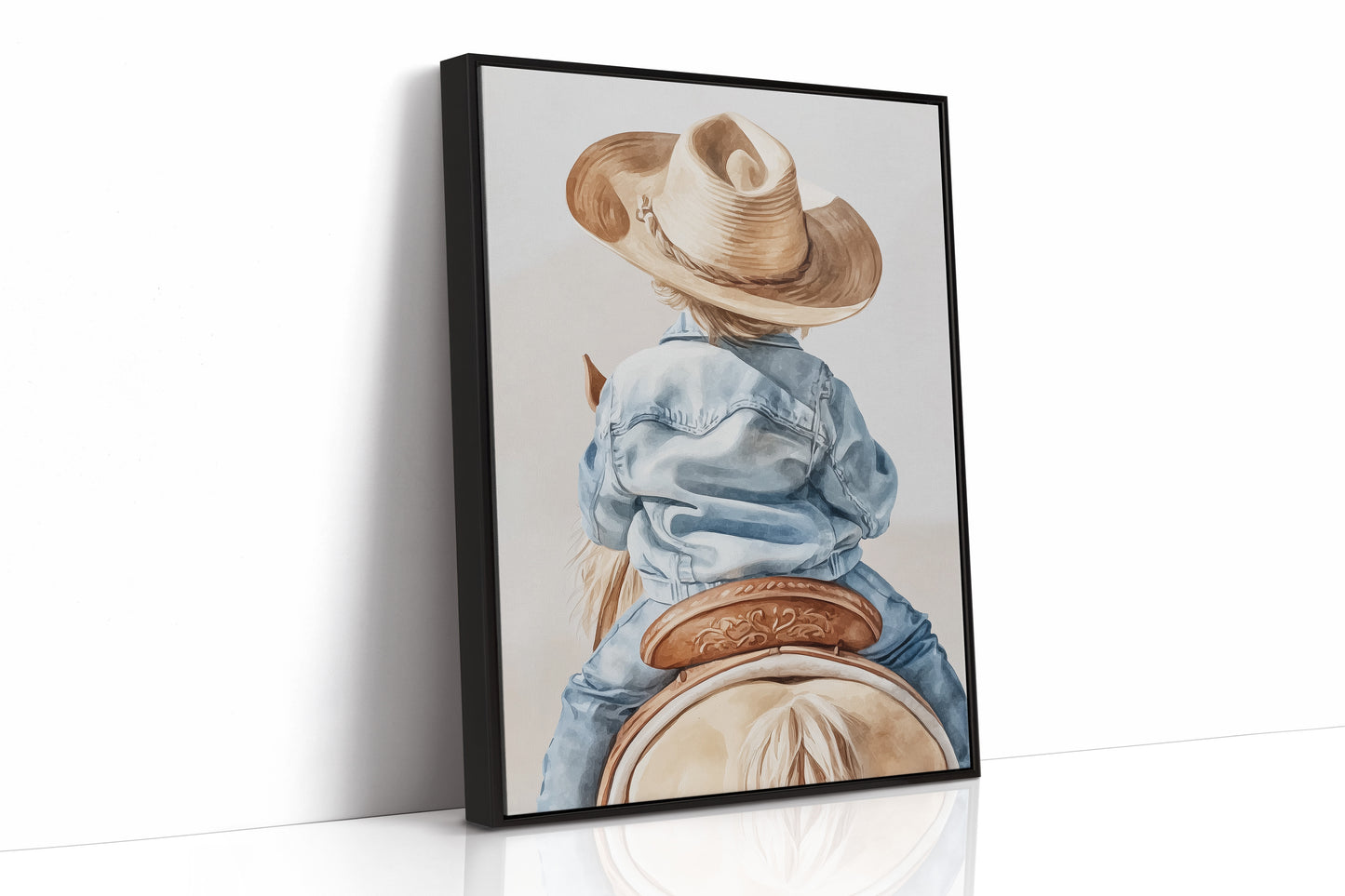 Outlaw's Last Stand - Dramatic Gunslinger on Horseback
