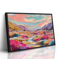 Desert Stream Paints Wild Gardens