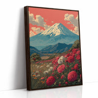 Where the Chrysanthemums Face Fuji