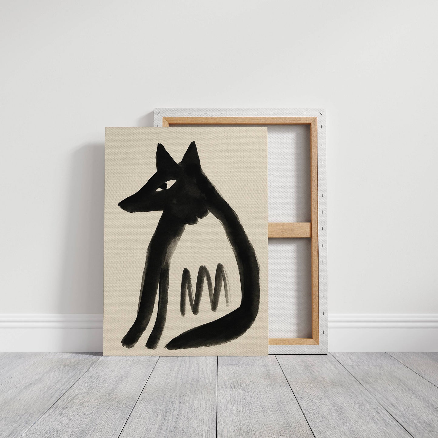 Midnight Fox Speaks Ancient Signs