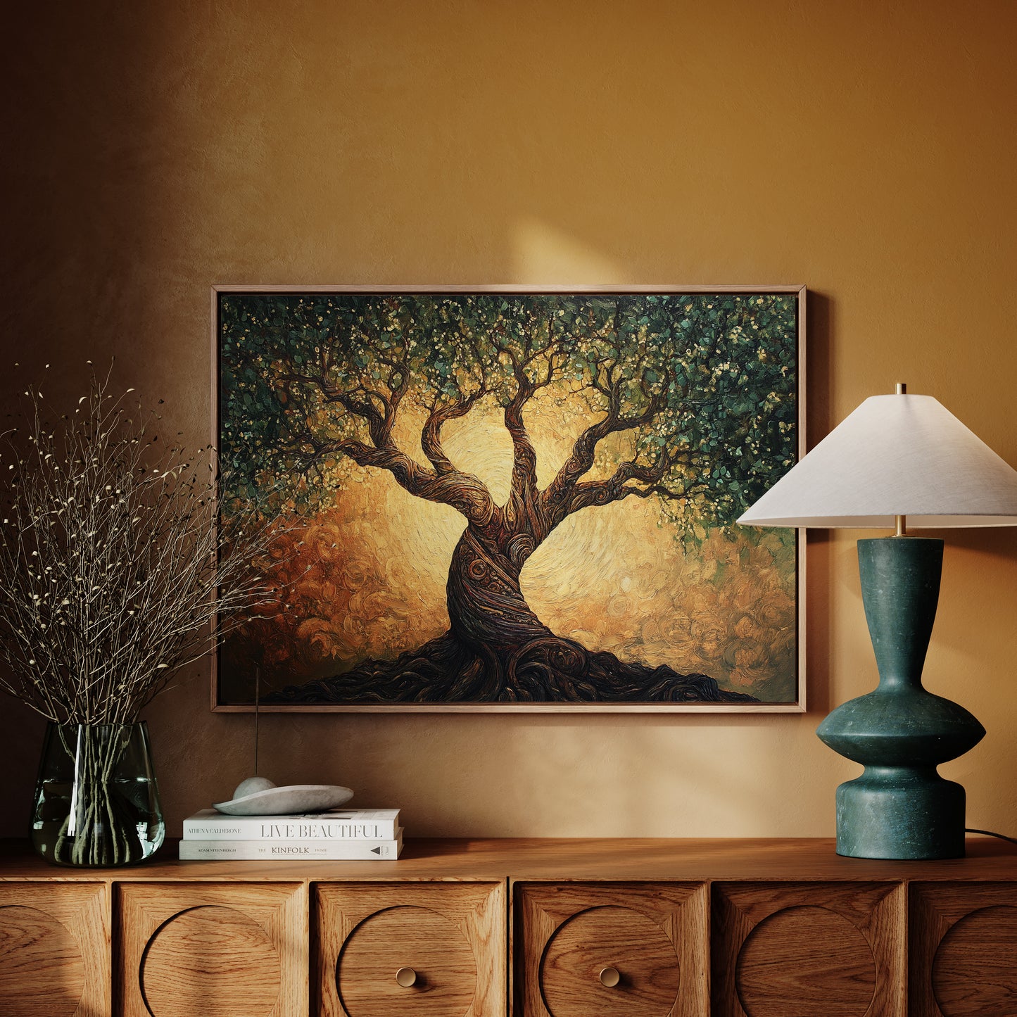 Ancient Olive Dances At Dawn