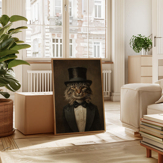 A Feline Affair in Formal Attire