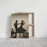 Dockside Waltz At Golden Hour
