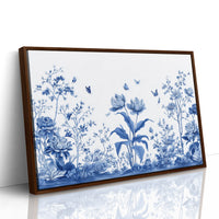 Blue Petals Tell Morning Stories