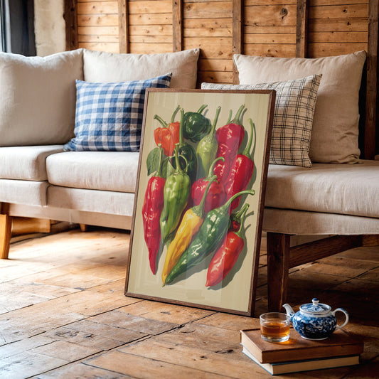 Peppers Paint Summer's Bold Symphony