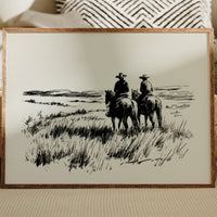 Prairie Grass Remembers Their Hoofbeats
