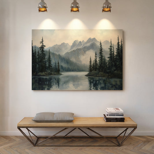 Where the Mountains Sleep in Silence