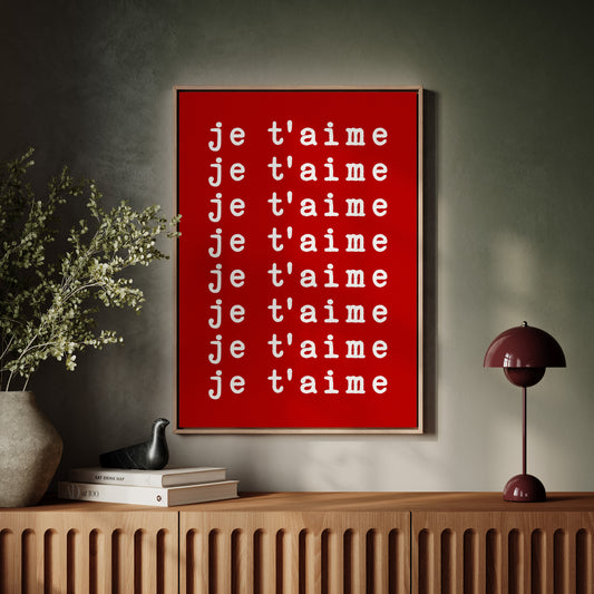French Love Letters Paint Forever