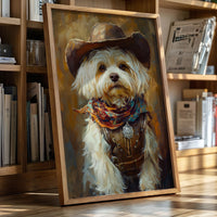 Havanese Western Outlaw