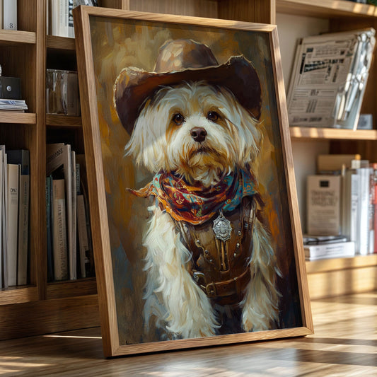 Havanese Western Outlaw