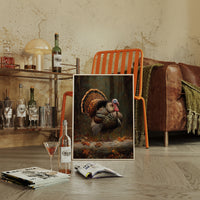 Autumn's Wild Turkey Stands Proud