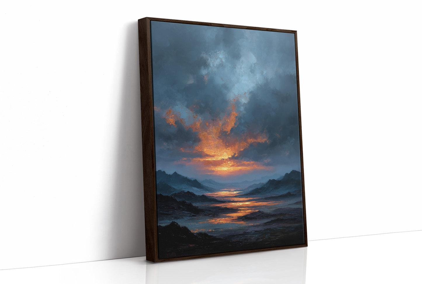 Fire Breaks the Blue Hour