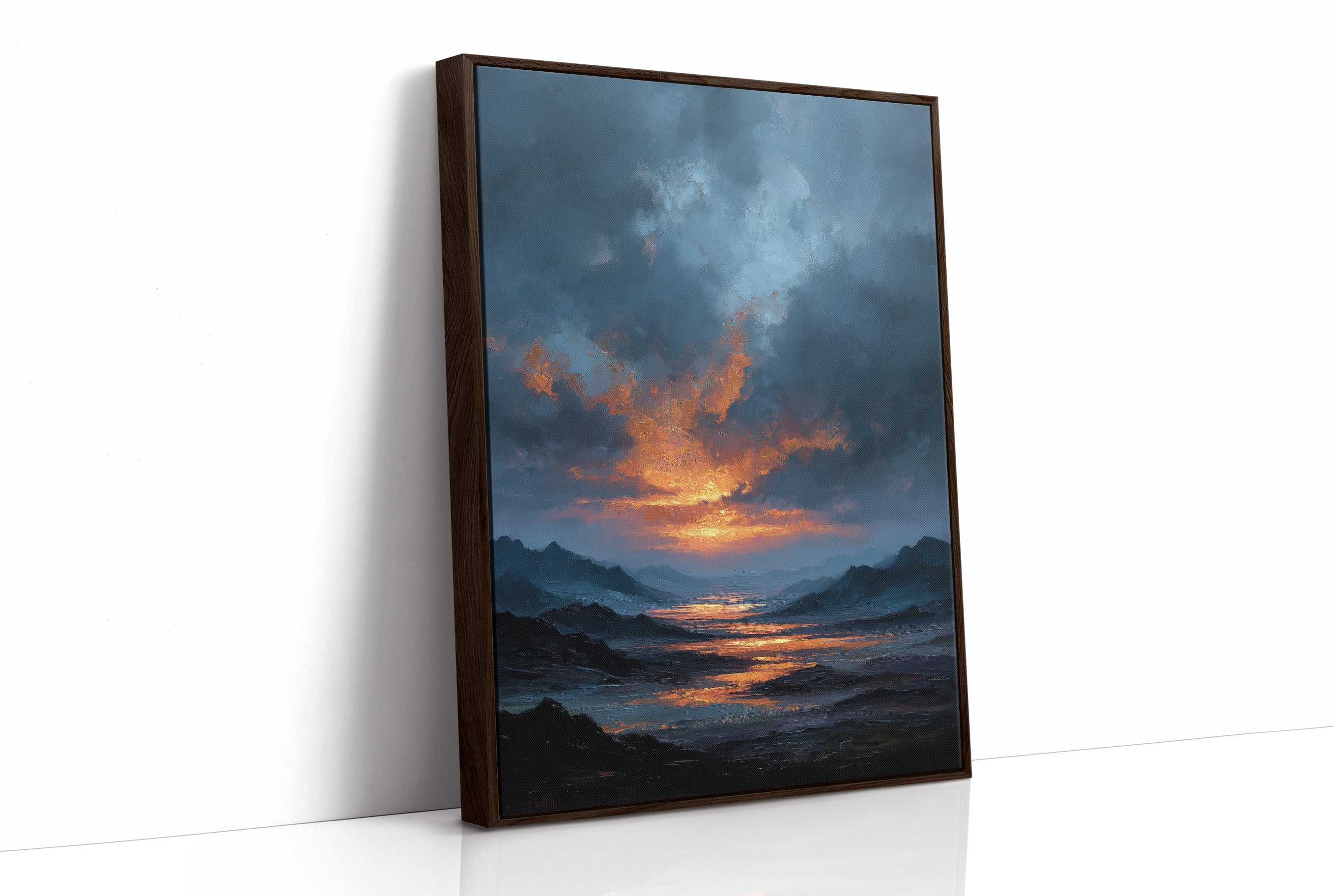 Fire Breaks the Blue Hour