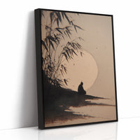 Stillness Beneath The Bamboo Moon