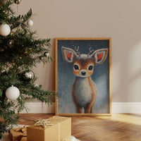 Starlit Fawn Brings Winter Magic