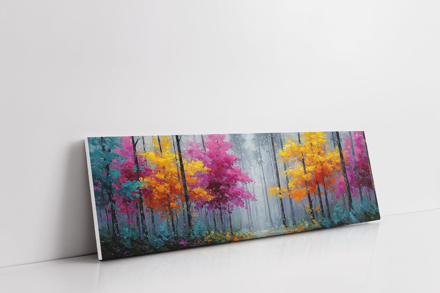 Vibrant Autumn Forest Path
