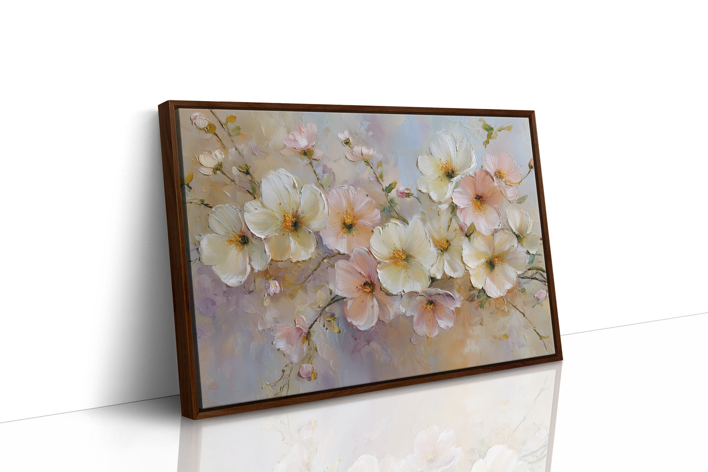Blush Petals Catch Morning Light