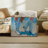 Turquoise Tales On Dancing Boots