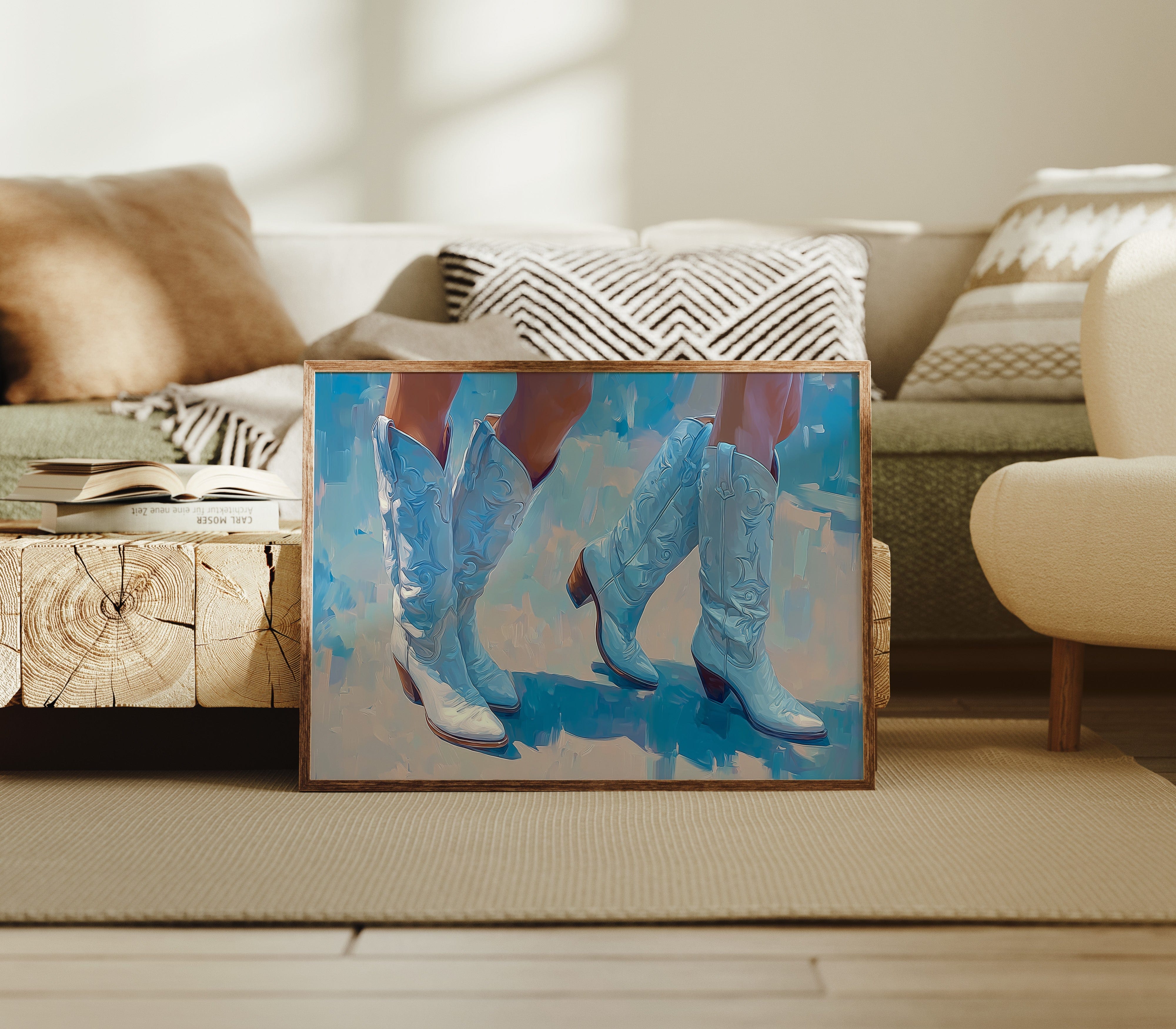 Turquoise Tales On Dancing Boots