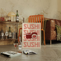 Fresh Rolls Dance In Coral Light