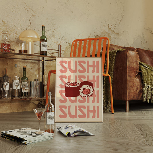 Fresh Rolls Dance In Coral Light