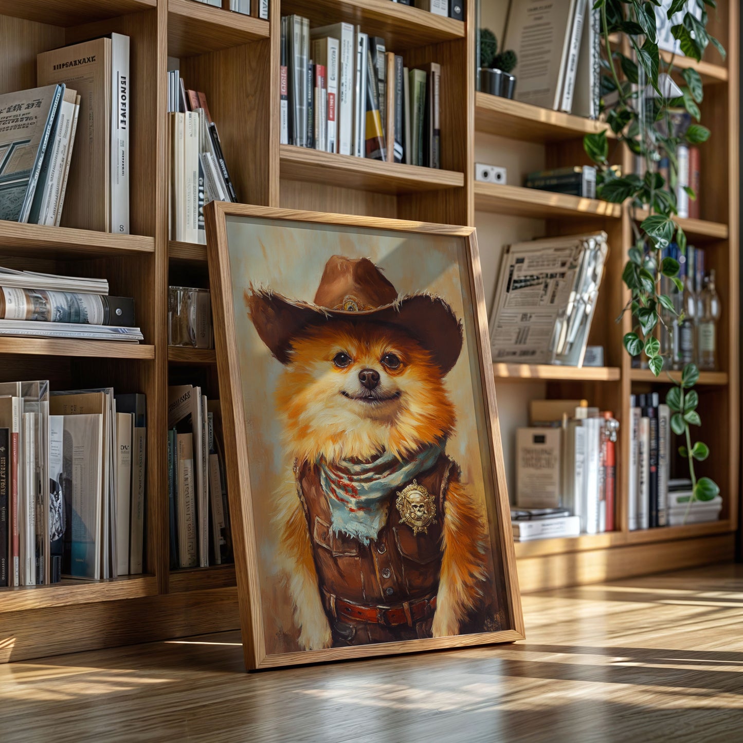 Pomeranian Wild West Deputy