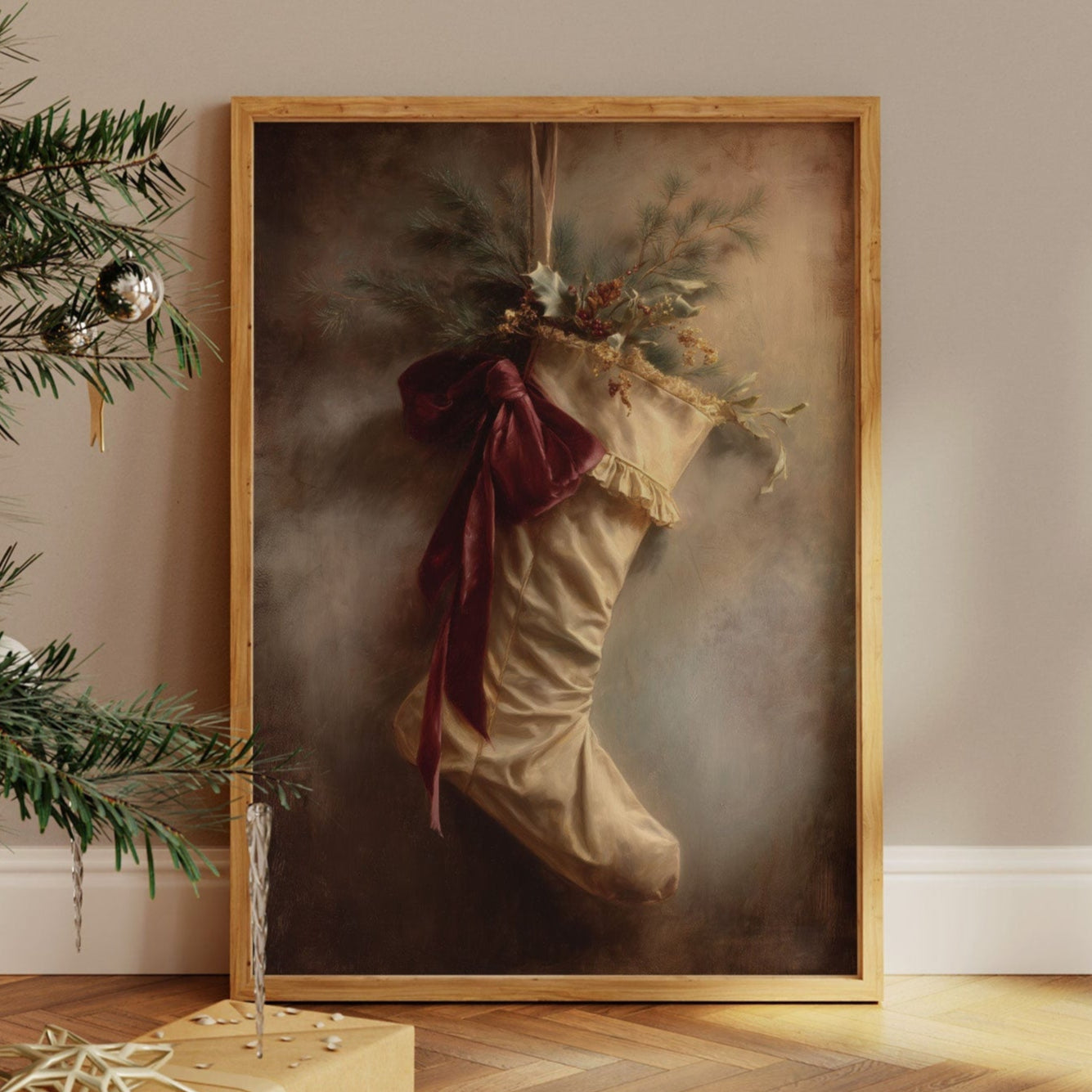 December's Warmth In Velvet Bows