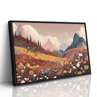 Alpine Meadows Bloom In Gold