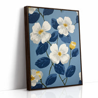 White Magnolias on a Blue Afternoon