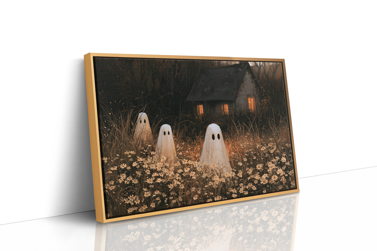 Three Ghosts Walk Into a Meadow