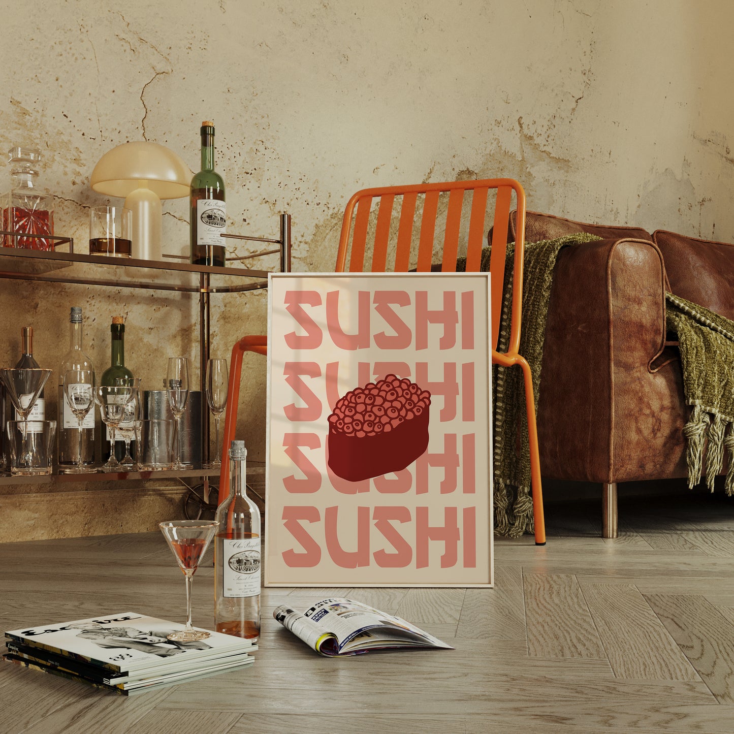 Coral Letters Serve Fresh Joy