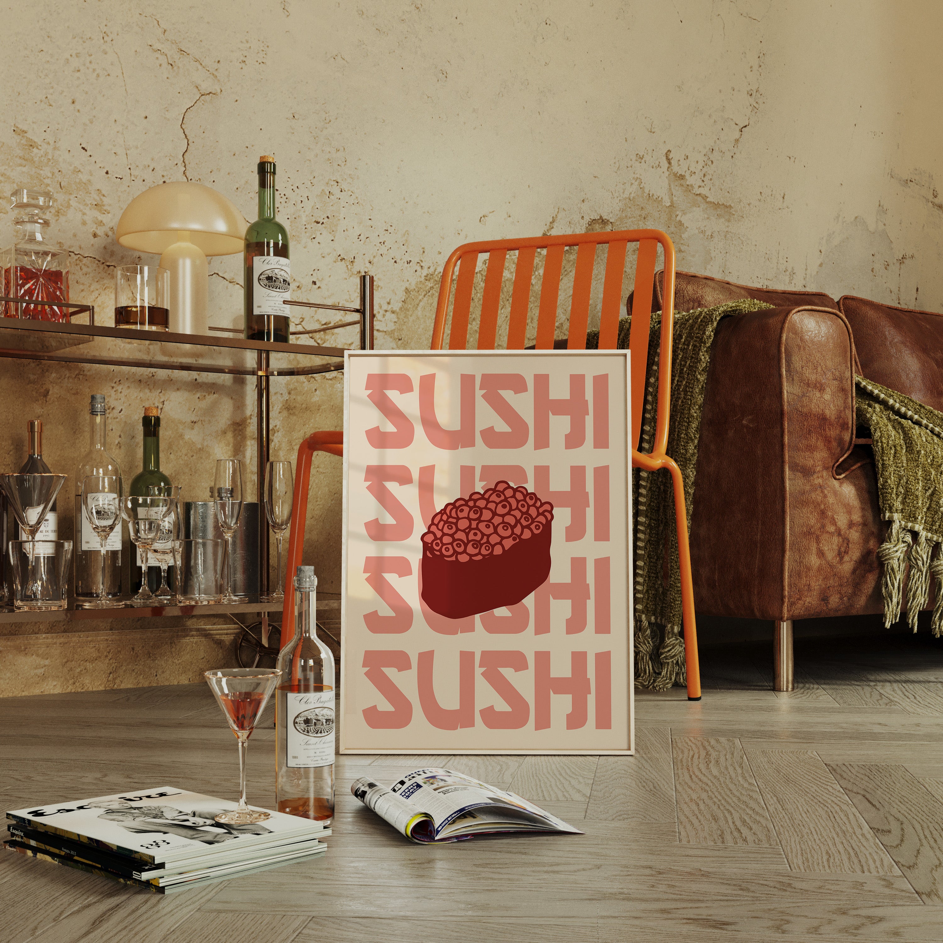 Coral Letters Serve Fresh Joy