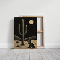 Fox and the Saguaro