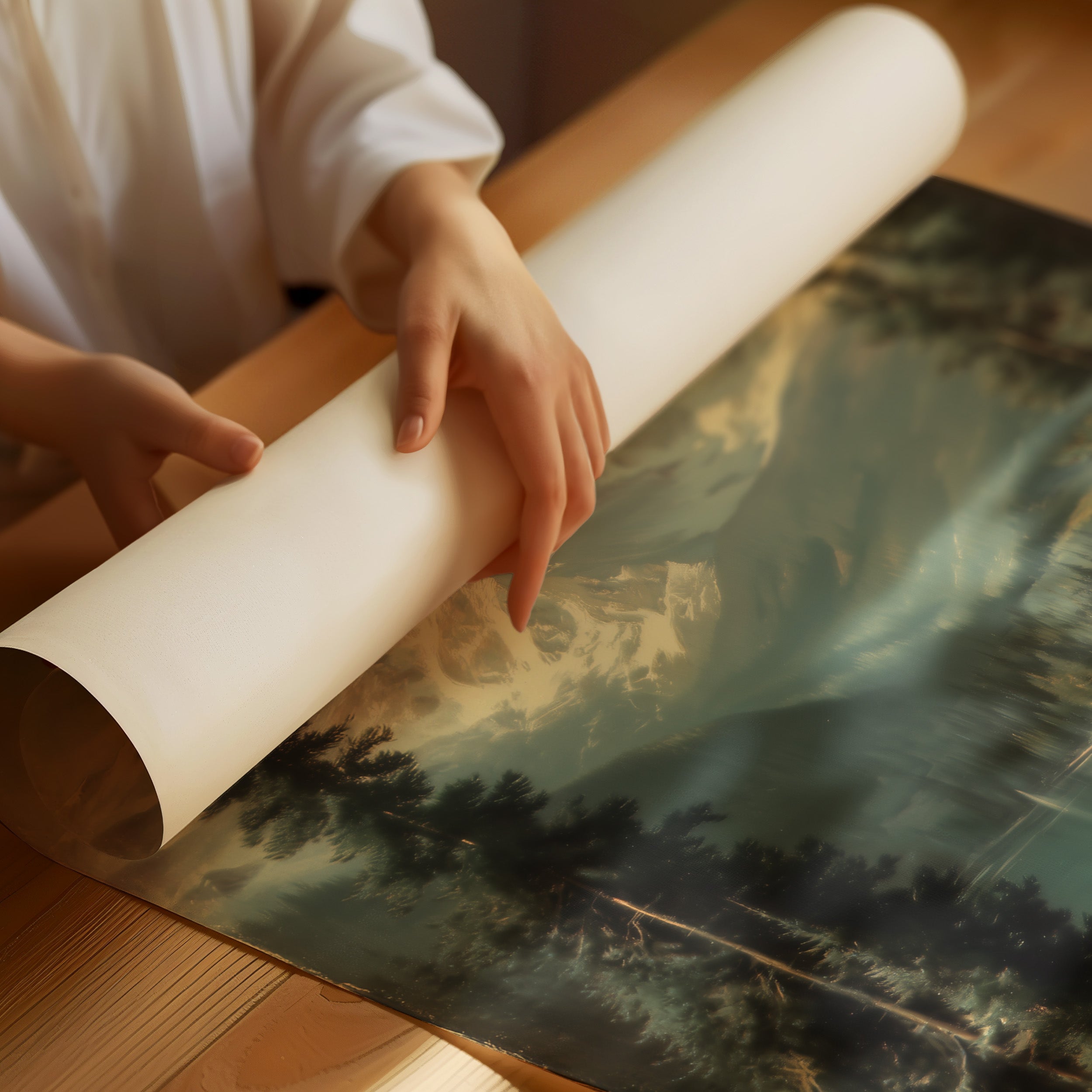 Alpine Waters Paint Mountain Memories