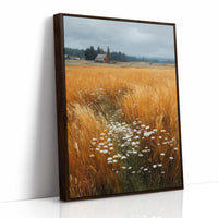 Daisies Break the Wheat