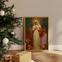 Sacred Roses Bloom In Winter