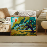 Ancient Oak Dances With Sunlight