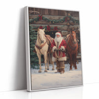 Frontier Christmas: Santa's Western Sleigh Team