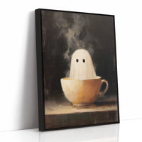 Ghost Finds Warmth In Teacup