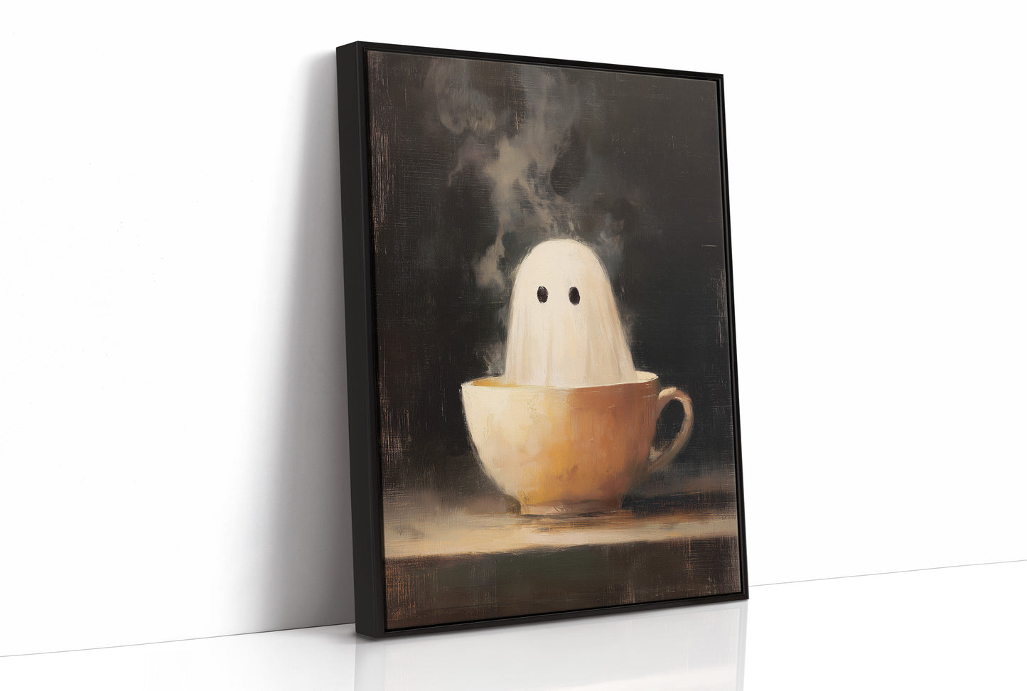 Ghost Finds Warmth In Teacup