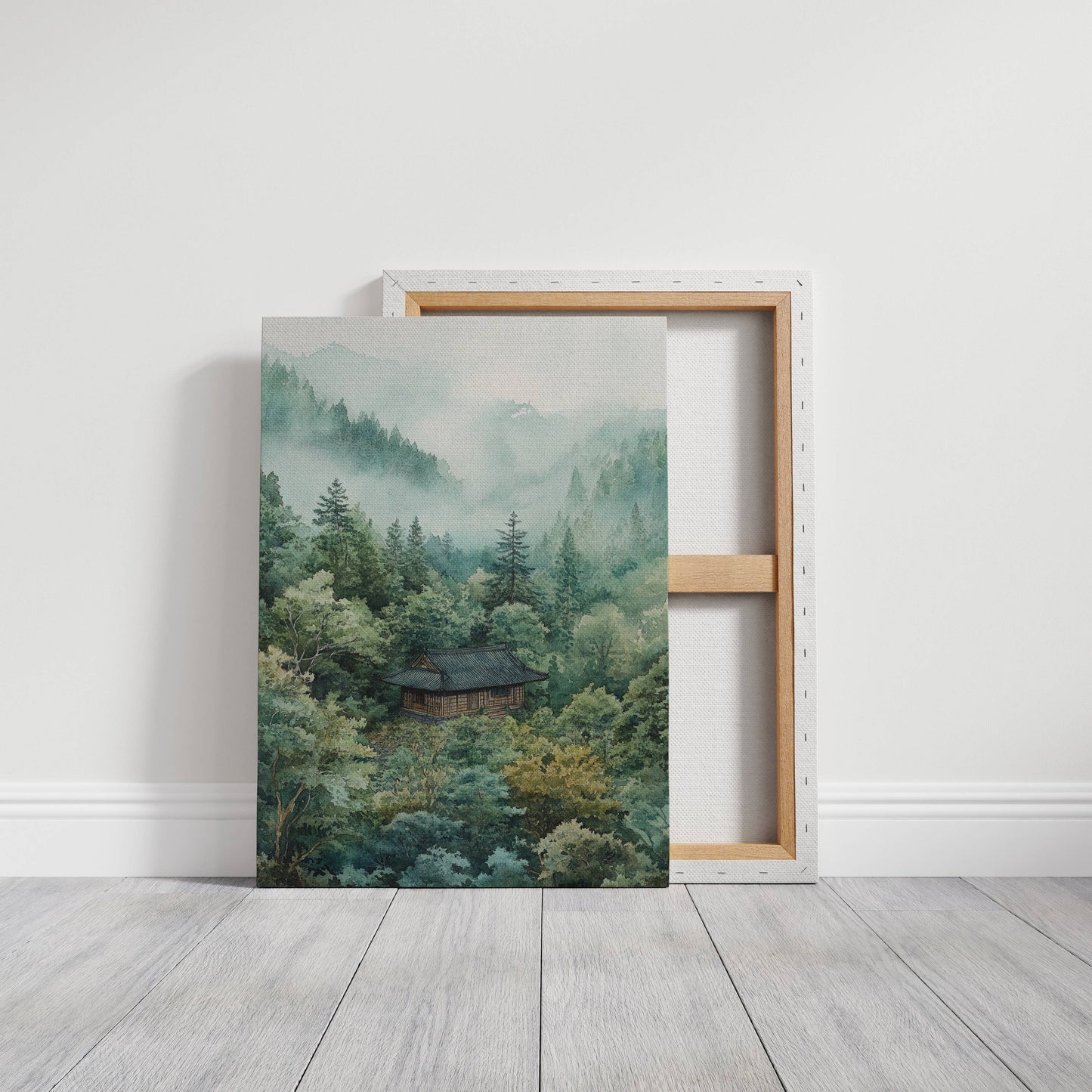 Mountain Mist Shelters Ancient Temple