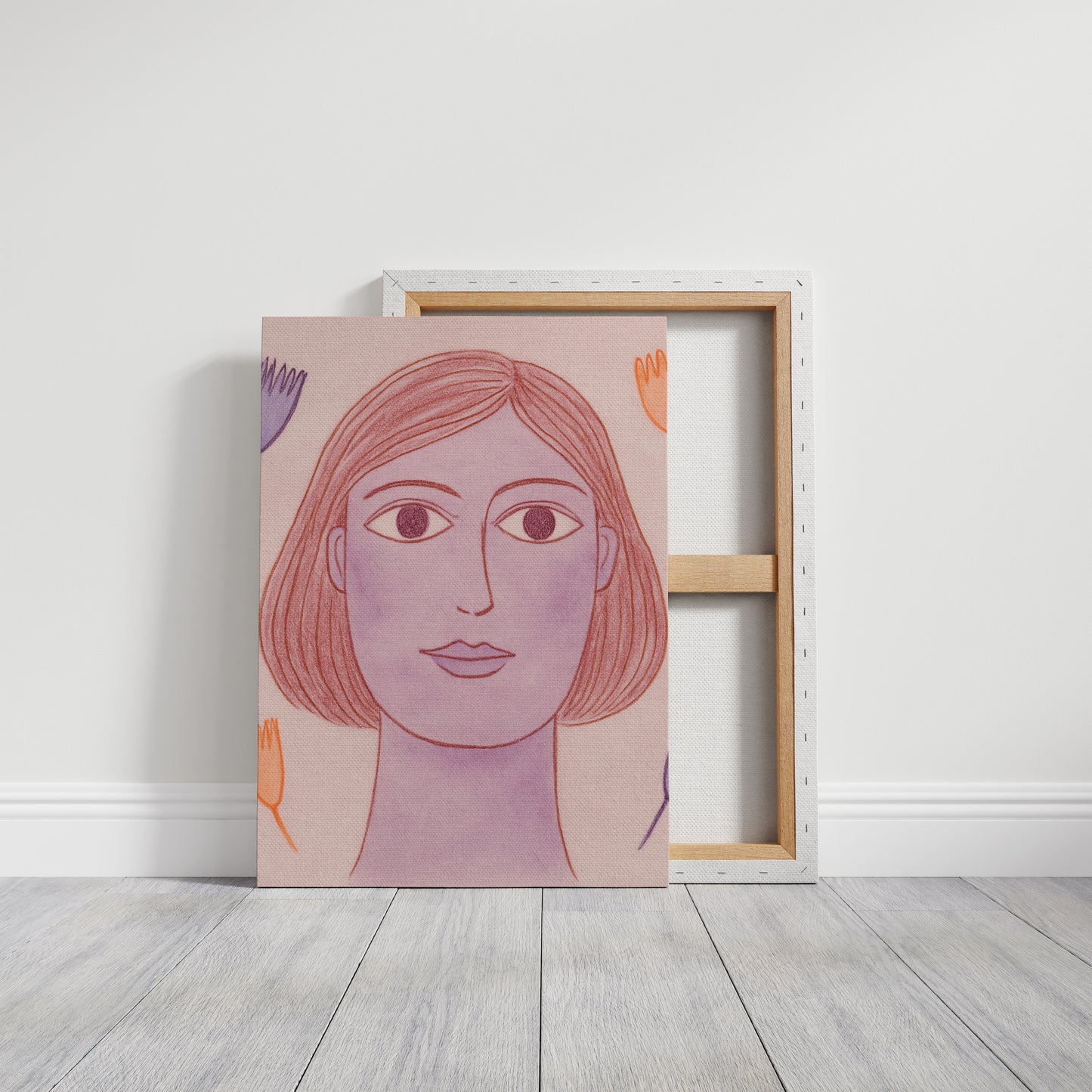 Desert Meets Modern Portrait Pink