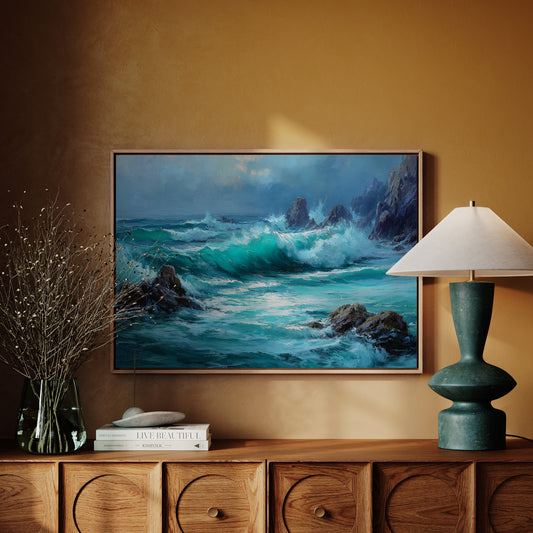 Ocean Symphony In Turquoise Light