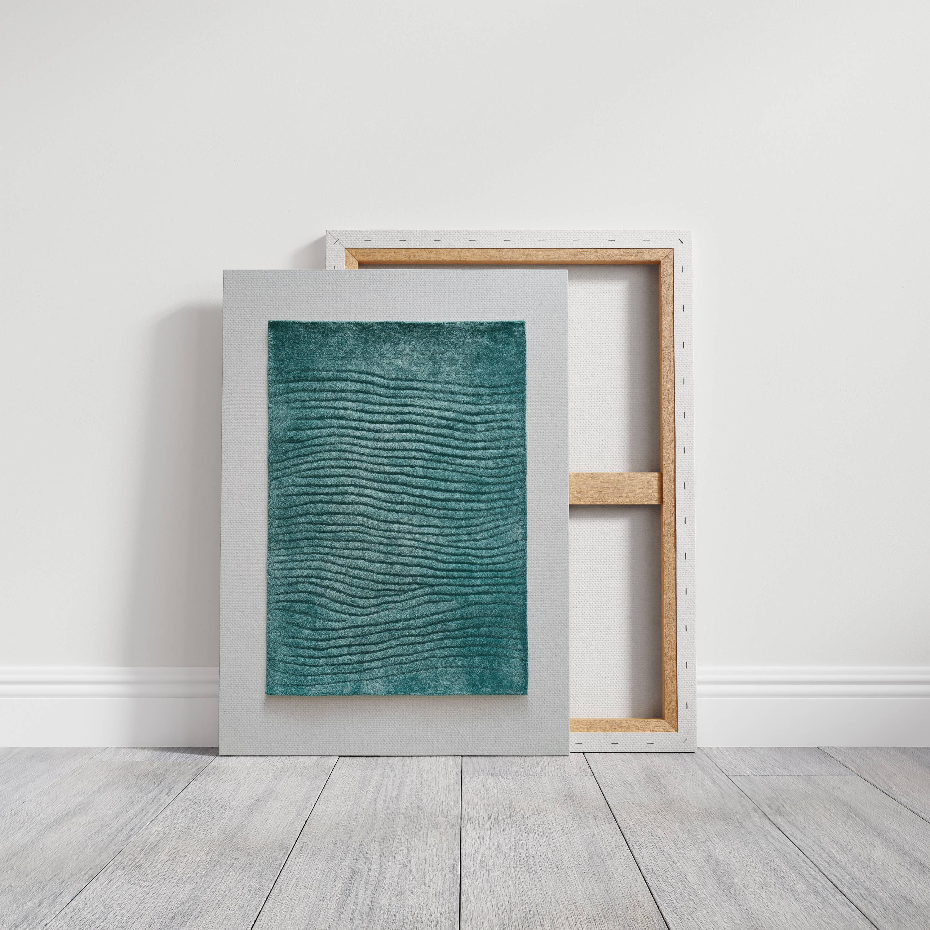 Tidal Rhythms In Seafoam Green