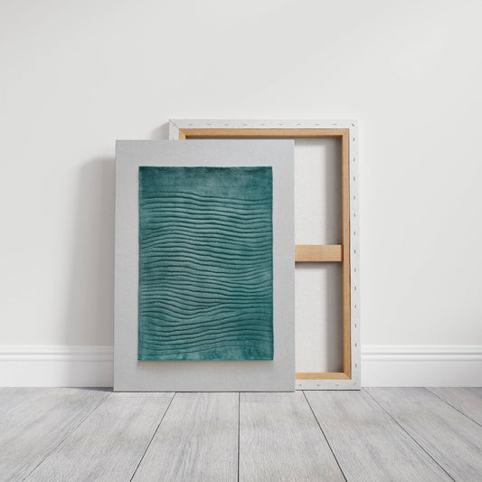 Tidal Rhythms In Seafoam Green