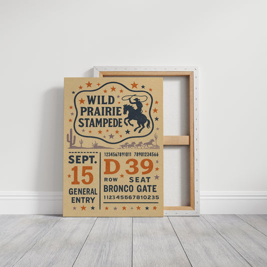 Wild Prairie Stampede Ticket