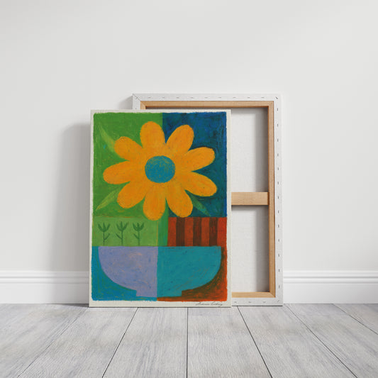 Summer Daisy Plays With Color