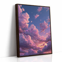 Twilight Clouds, Crescent Moon